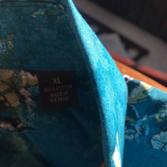 Brand New Tasso Elba Men’s Button Down Shirt XL - Picture 5 of 7